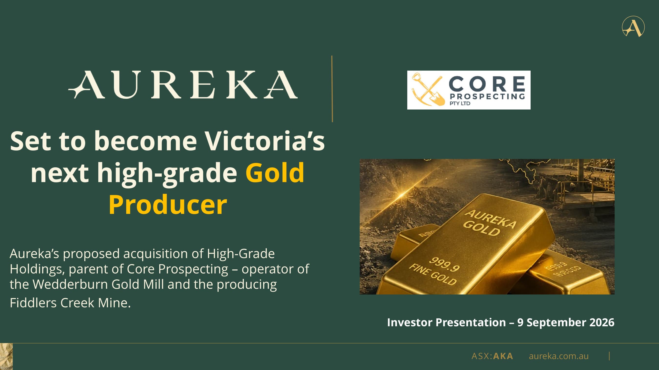 Webinar Presentation - Core Prospecting Proposal